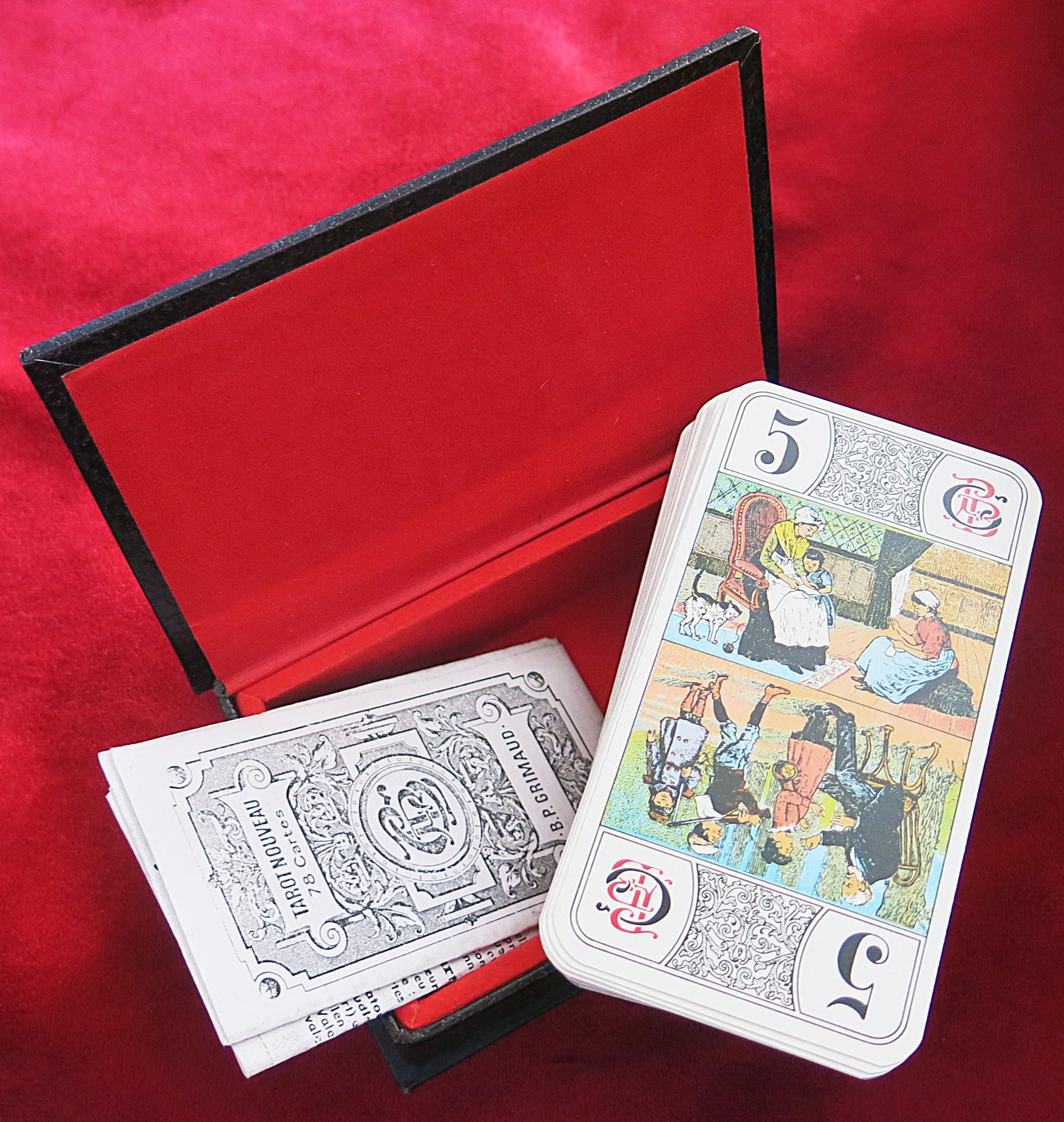 Tarot Nouveau B.P. Grimaud – 78 Cartes, Jeu De Collection Ancien
