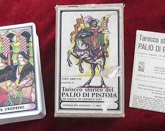 Tarocco Storico del Palio di Pistoia – Solleone 1985 – Amerigo Folchi