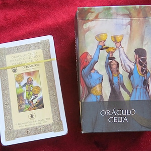 Oracle celtique - NOUVEAU ! Culture wicca celtes - jeu RARE épuisé -