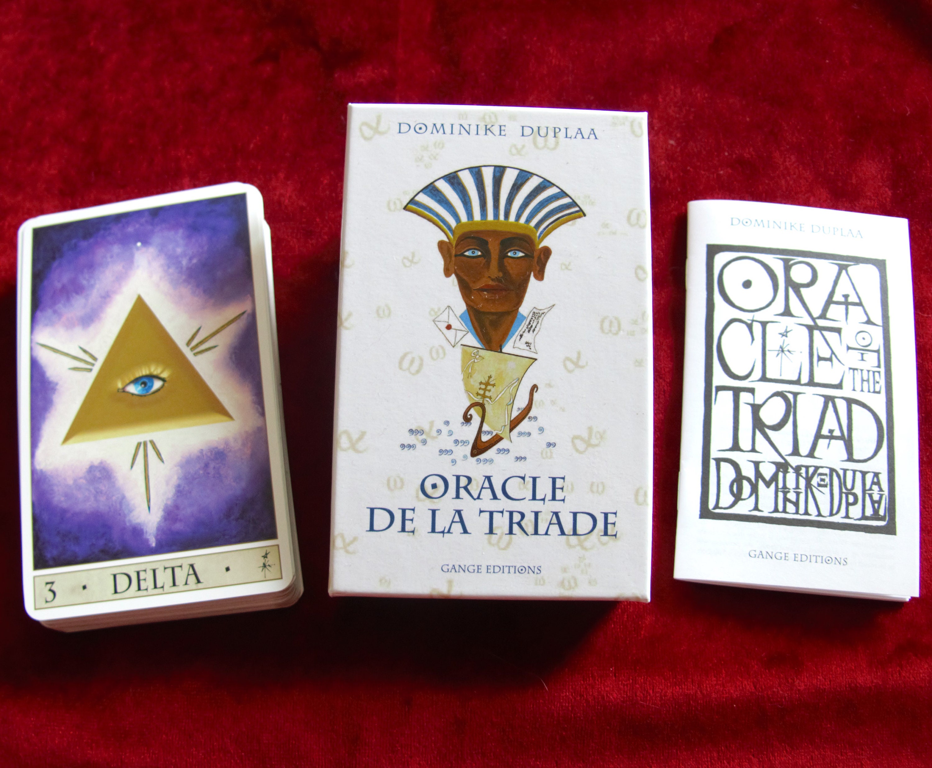 Jeu de cartes - Oracle de la Triade - Tarot Divinatoire