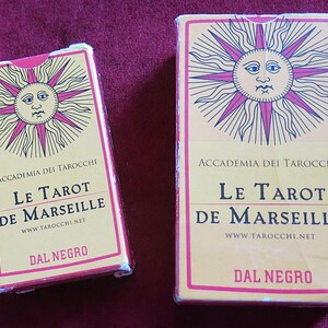 Tarot Dal Negro de Marsella – (Regular + Mini Barajas)