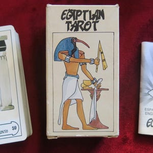LAST ONE! Egyptian Tarot Fournier 1993