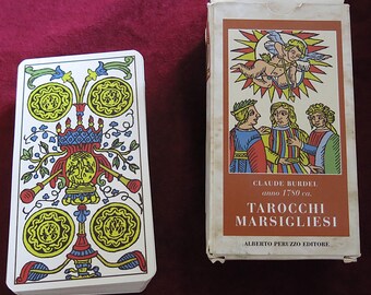 Claude Burdel Tarocchi Marsigliesi – Vintage Tarot de Marseille – Alberto Peruzzo Editore