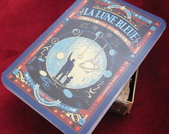 Oracle Lune Bleue – Cosmos & Intuition - Pocket tarot