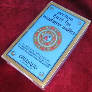 Tarot Persa 1981 de Madame Indira ¡NUEVO! - Cartas Persas
