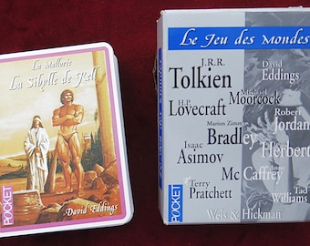 Retro Sci-Fi & Fantasy Trivia Game 1990s – Le Jeu des Mondes – Dune, Tolkien, Asimov