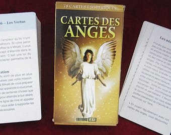 Cartas dos Anjos: 78 cartas esotéricas - Cartes des Anges - Comunique-se com os anjos