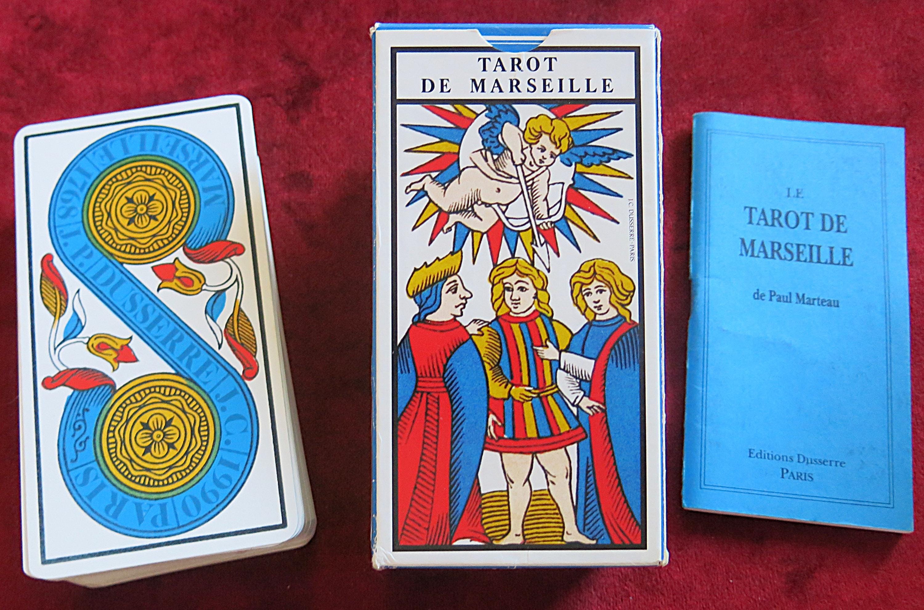 【超希少・絶版】Ancient Tarot of Marseille 超希少・絶版】Ancient Tarot of Marseille 1949年 ポール・マルトー