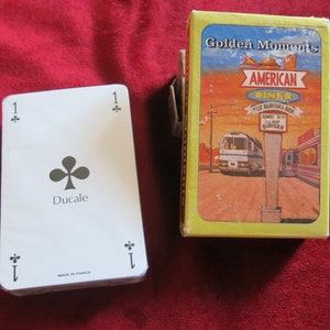 Amaring America Golden Moments - vintage card game - Great American Road Trip playing cards