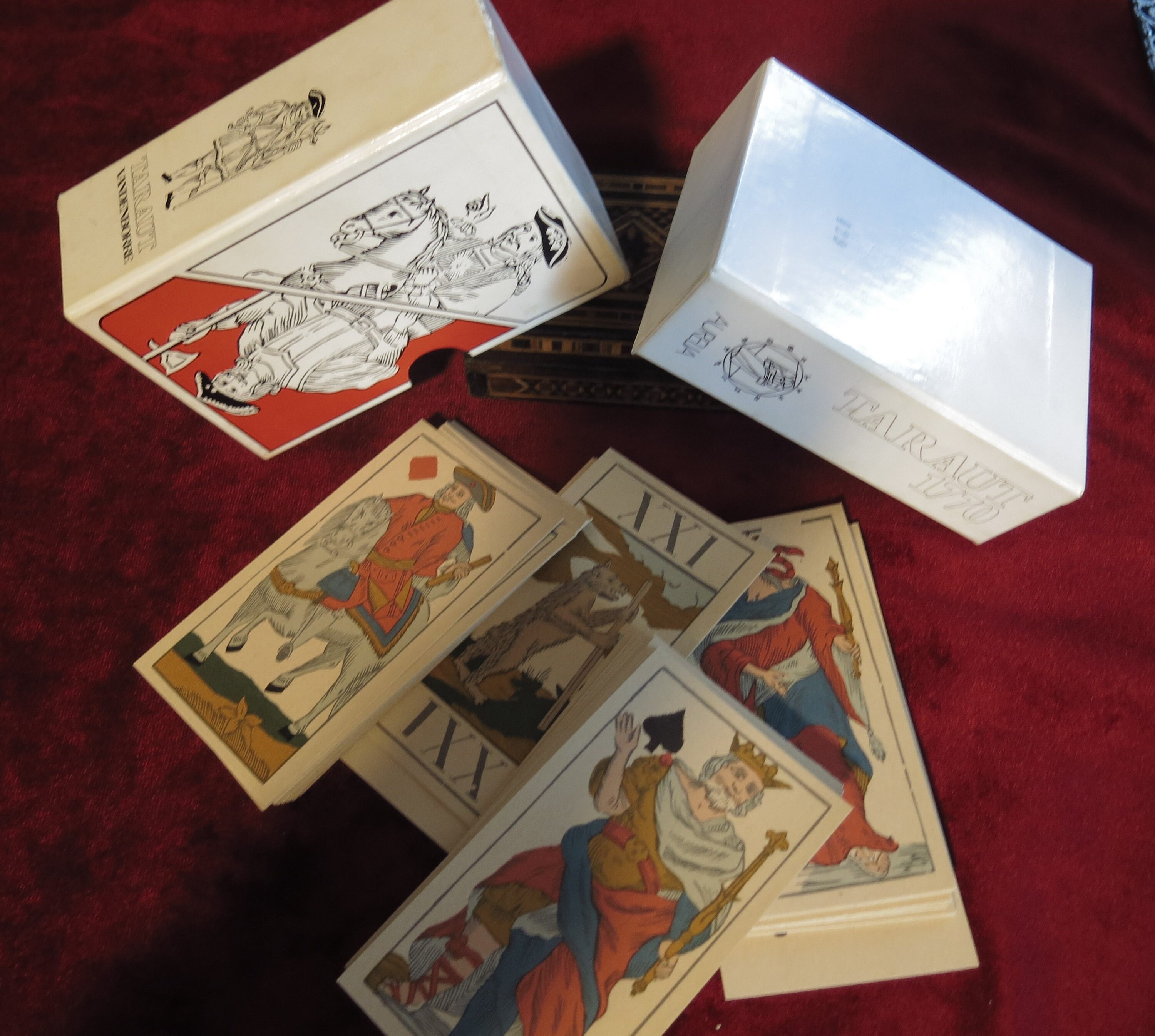 Tarot Vandenborre Kaarten Vers 1850