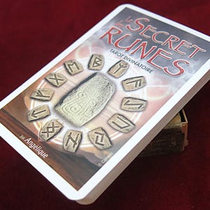 Cartes de tarot runes - Cartes Oracle divinatoire - Cartes runes de sorcière - TAROT DE POCHE