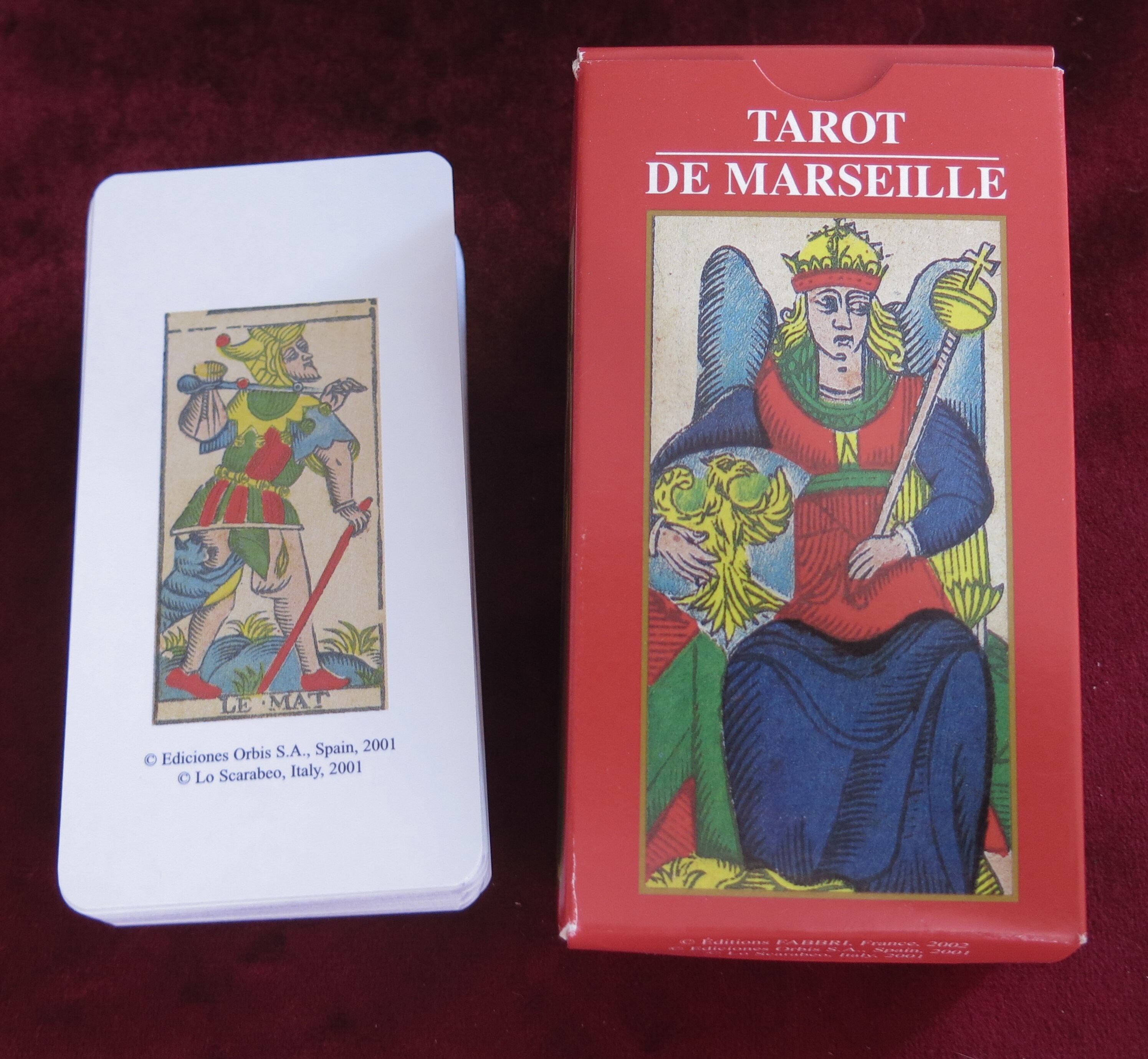 Tarot de Marseille 2001 Fabbri
