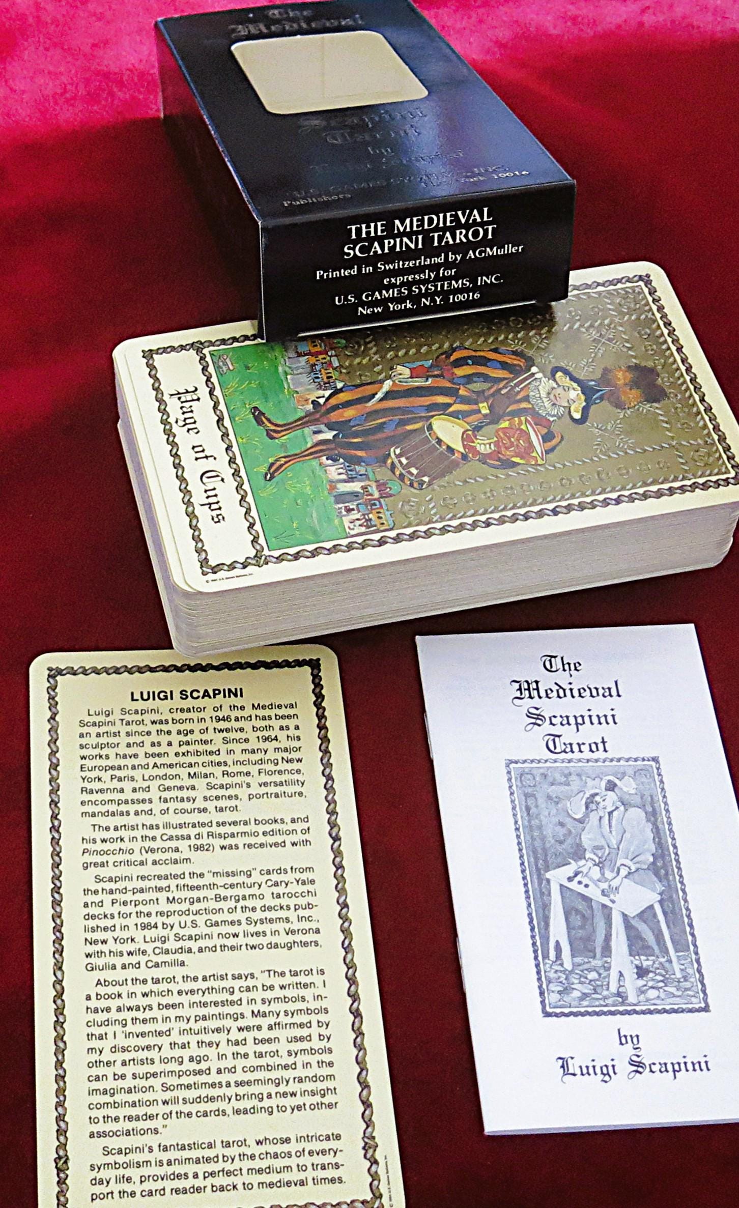 The Medieval Scapini Tarot – Complete Deck (1985) - Etsy