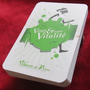 Tarot bien-être - Tarot de poche vous et votre vitalité - Cartes Santé - Lectures santé