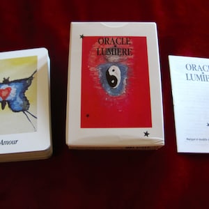 Light Oracle 1992 - VERY RARE - Oracle Lumière - Your Light Oracle Cards