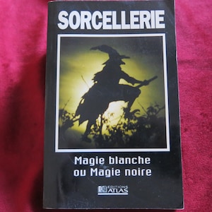 Witchcraft - White magic or black magic - vintage book 1996