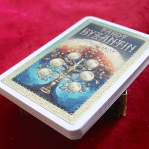 LAST ONE - Tarot Byzantin – French Oracle Deck from “Vous et Votre Avenir” Magazine – Original 22 Cards + PDF Guide - Anime style tarot