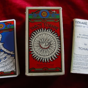 Tzigane Tarot De Los Roms 1984 Tchalai