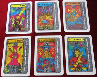 Astrodonna 22 Major Arcana Tarot Cards – ASTRA Magazine Italy c.1980s