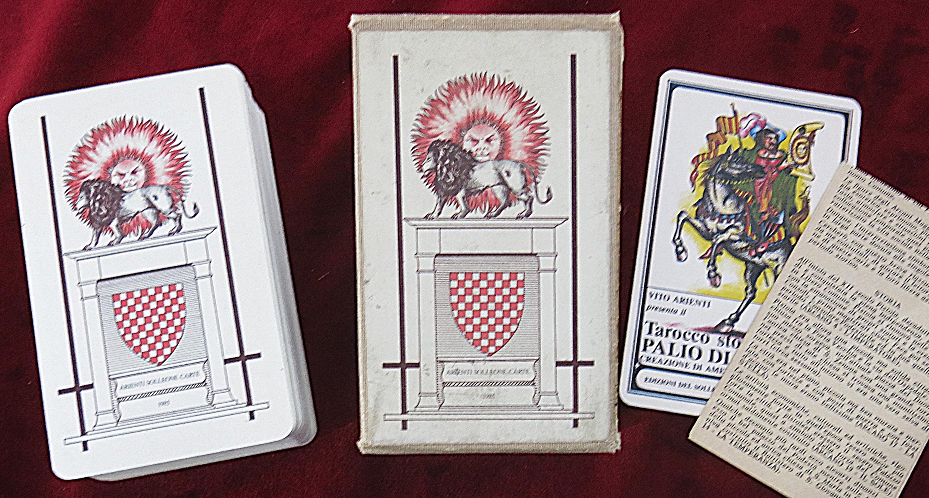 Tarocco Storico Del Palio Di Pistoia – Solleone 1985 – Amerigo