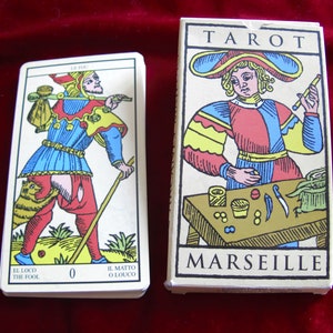Tarot De Marseille Stickers, Full Tarot Deck Stickers, Tarot
