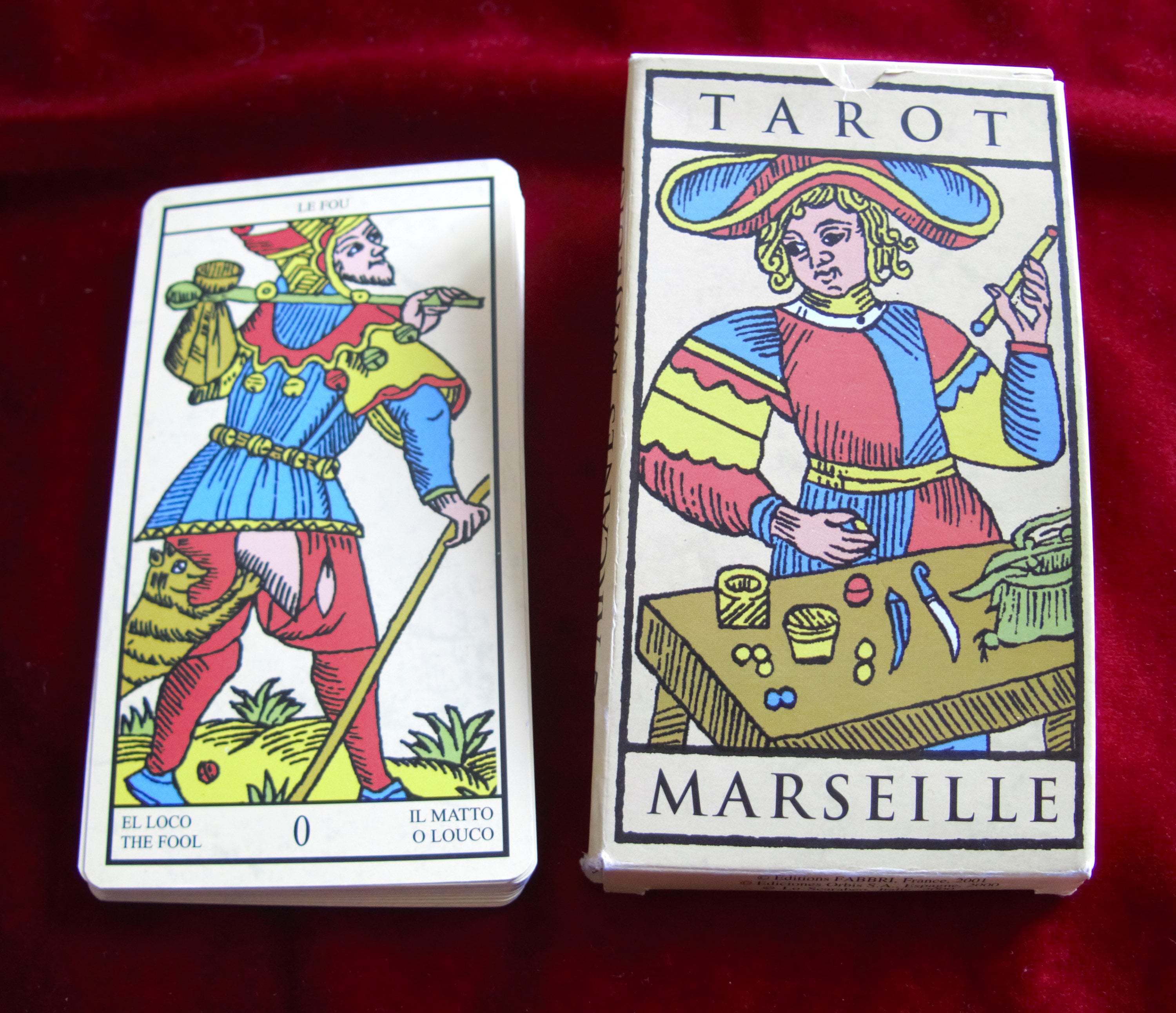 Tarot De Marseille Grand Trumps 2002 – Oversized Major Arcana