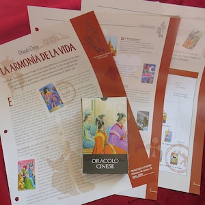 Chinese Oracle + ENG guide 2004 by Lo Scarabeo - RARE Deck Out of Print - Asian Culture Oracle