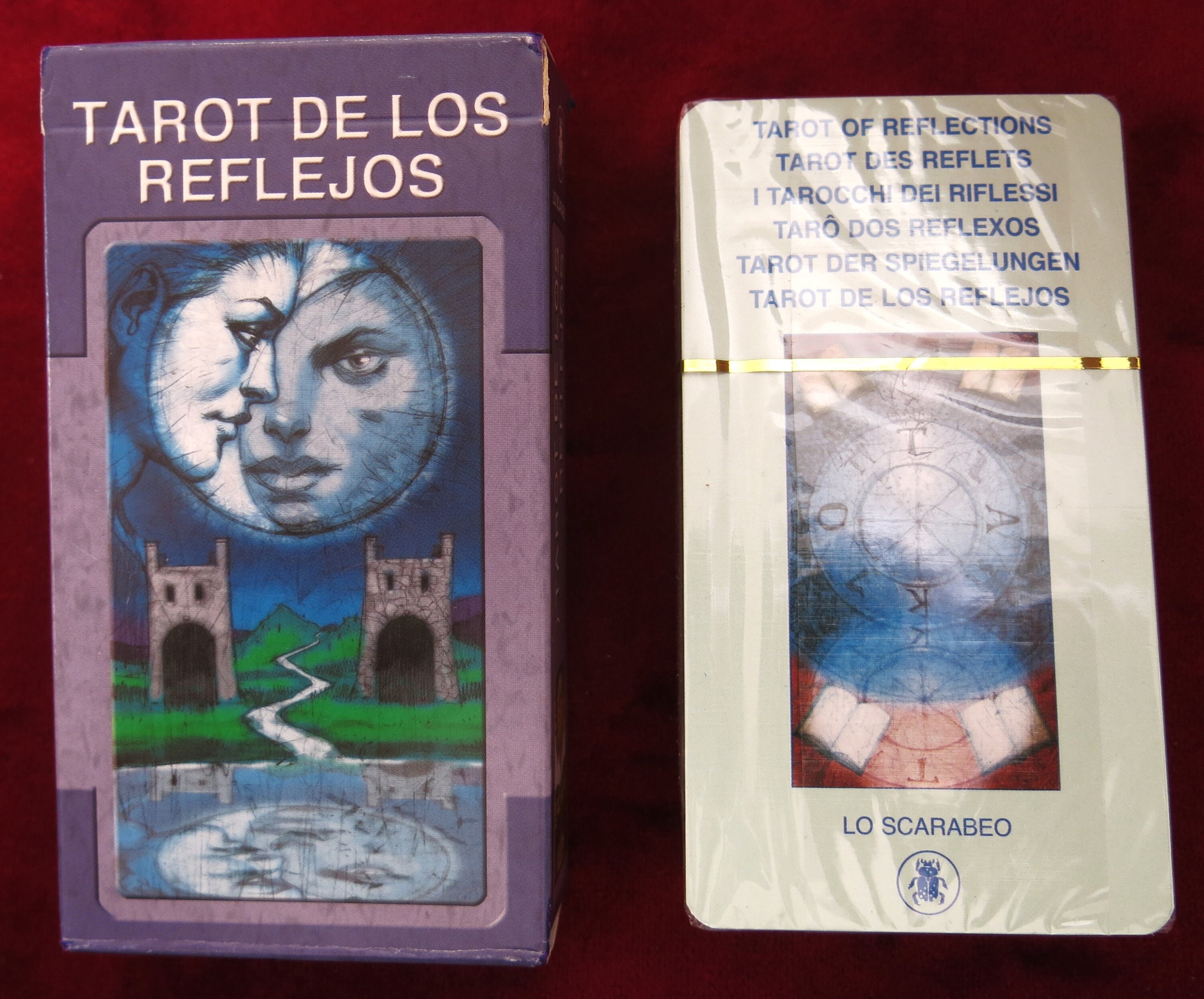 Rare Tarot of Reflections 78 Cards Deck,tarot,tarot Decks,78