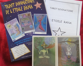 Etoile Rana Tarot – ręcznie malowane pastelowe majory – (2001) – NIEZWYKLE RZADKIE