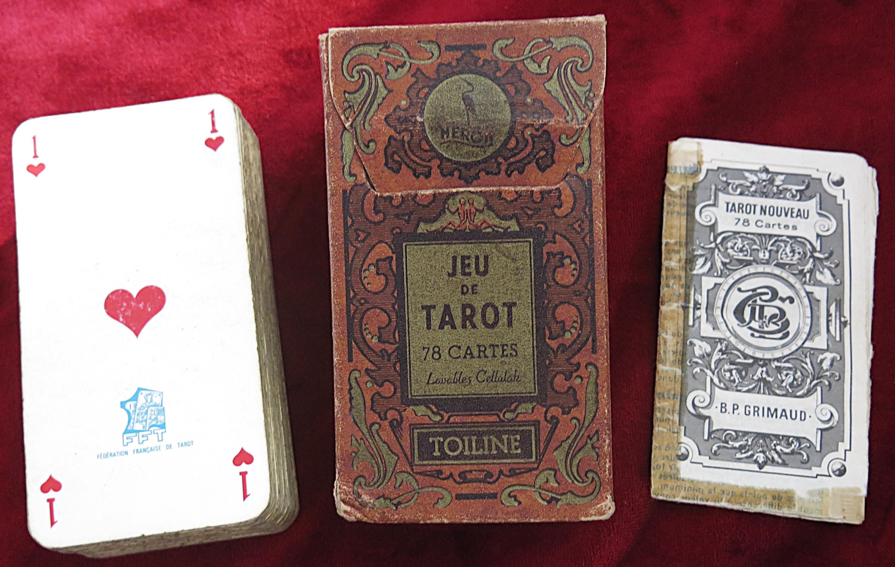 Tarot Nouveau B.P. Grimaud – 78 Cartes, Jeu De Collection Ancien