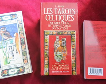 The Celtic Tarot - by Laura Tuan 2000 - French Edition - LIKE NEW!
