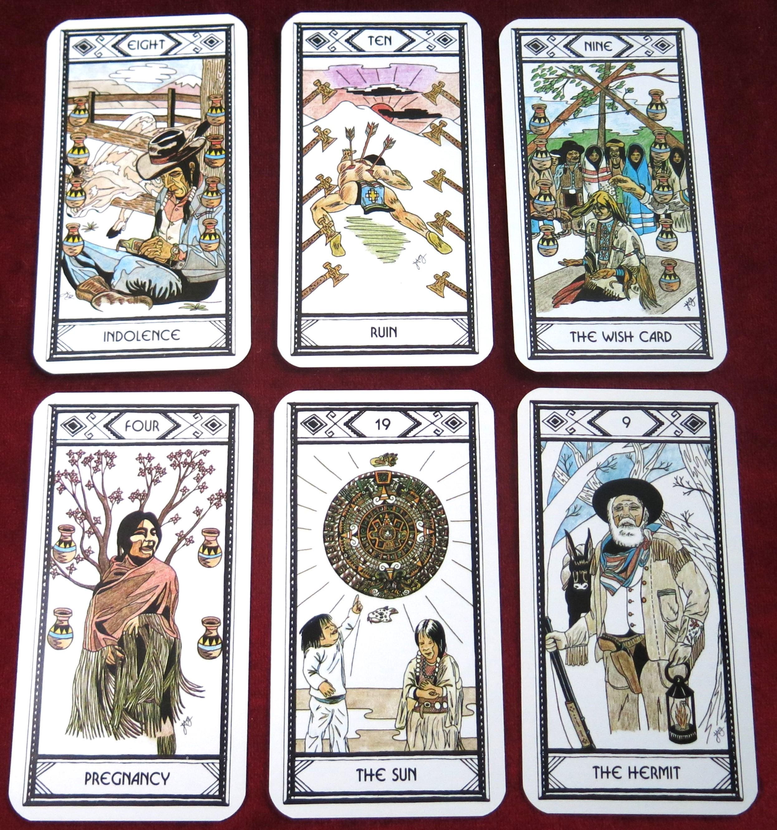 Native American Tarot Deck – 1982 Original Edition – U.S. Games