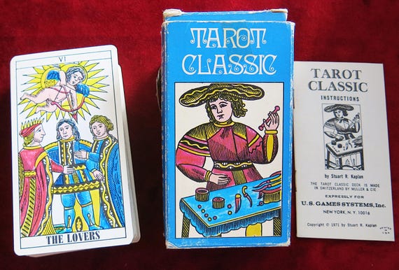 Tarot Classic – U.S. Games (1974) - Stuart R. Kaplan - Rider-waite