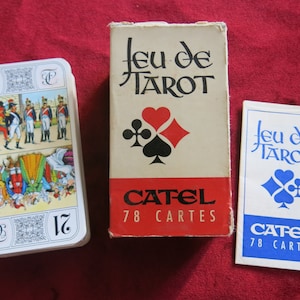 Jeu de tarot Catel & Farcy 1962