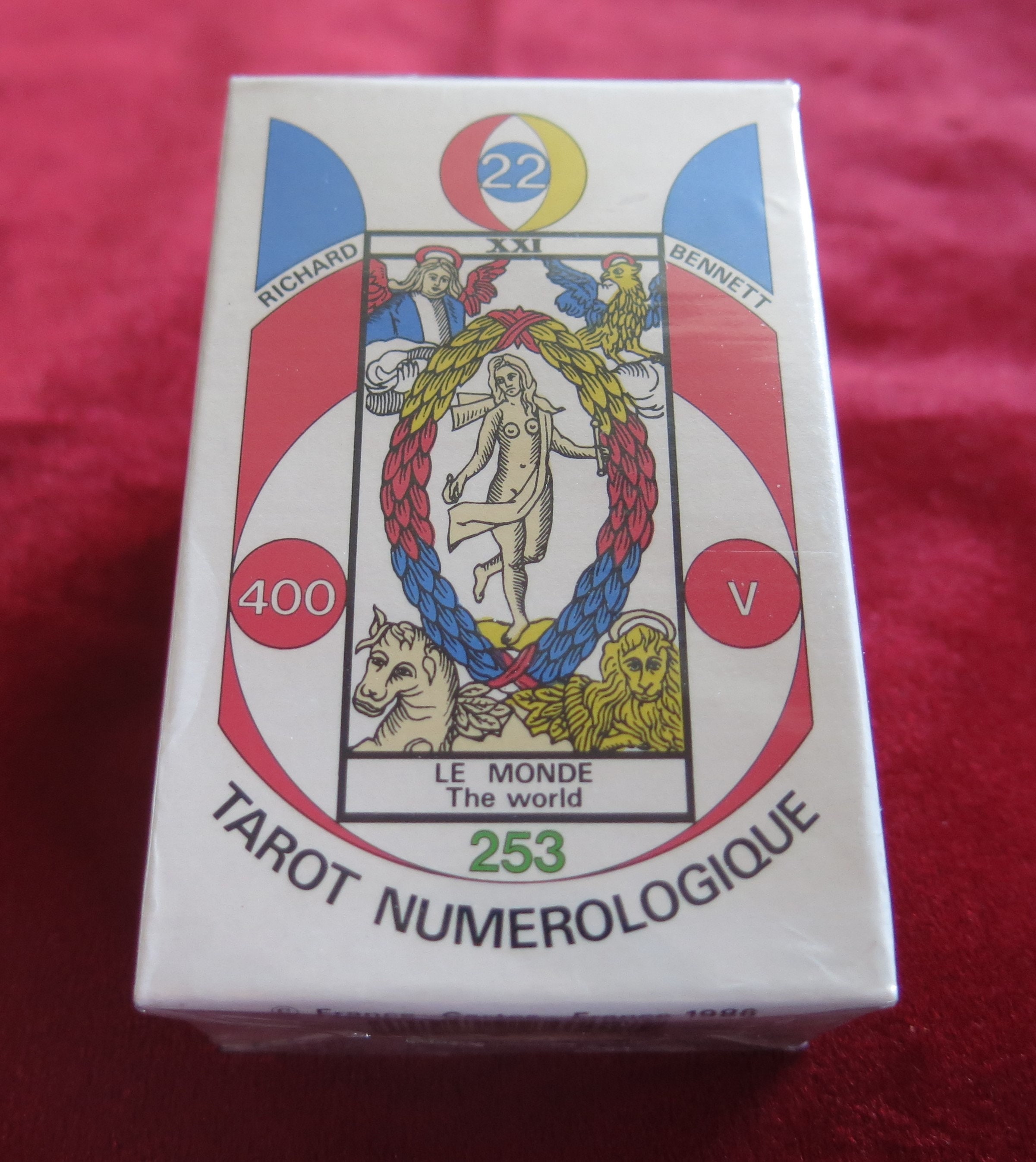 Numerological Tarot 1986 Par Grimaud Factory Sealed