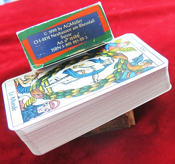 Tarot De Marseille – Agmüller Edition (1990) - Extremely Rare - Etsy