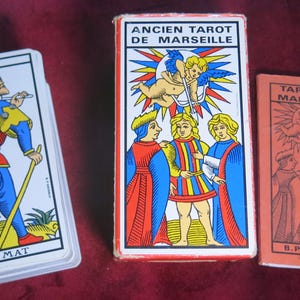 1969 Tarot de Marseille BP Grimaud VERY RARE