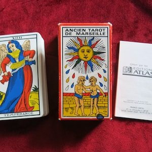 Ediciones Atlas 1977 - Antiguo Tarot de Marsella - https://antiquearcana.com/