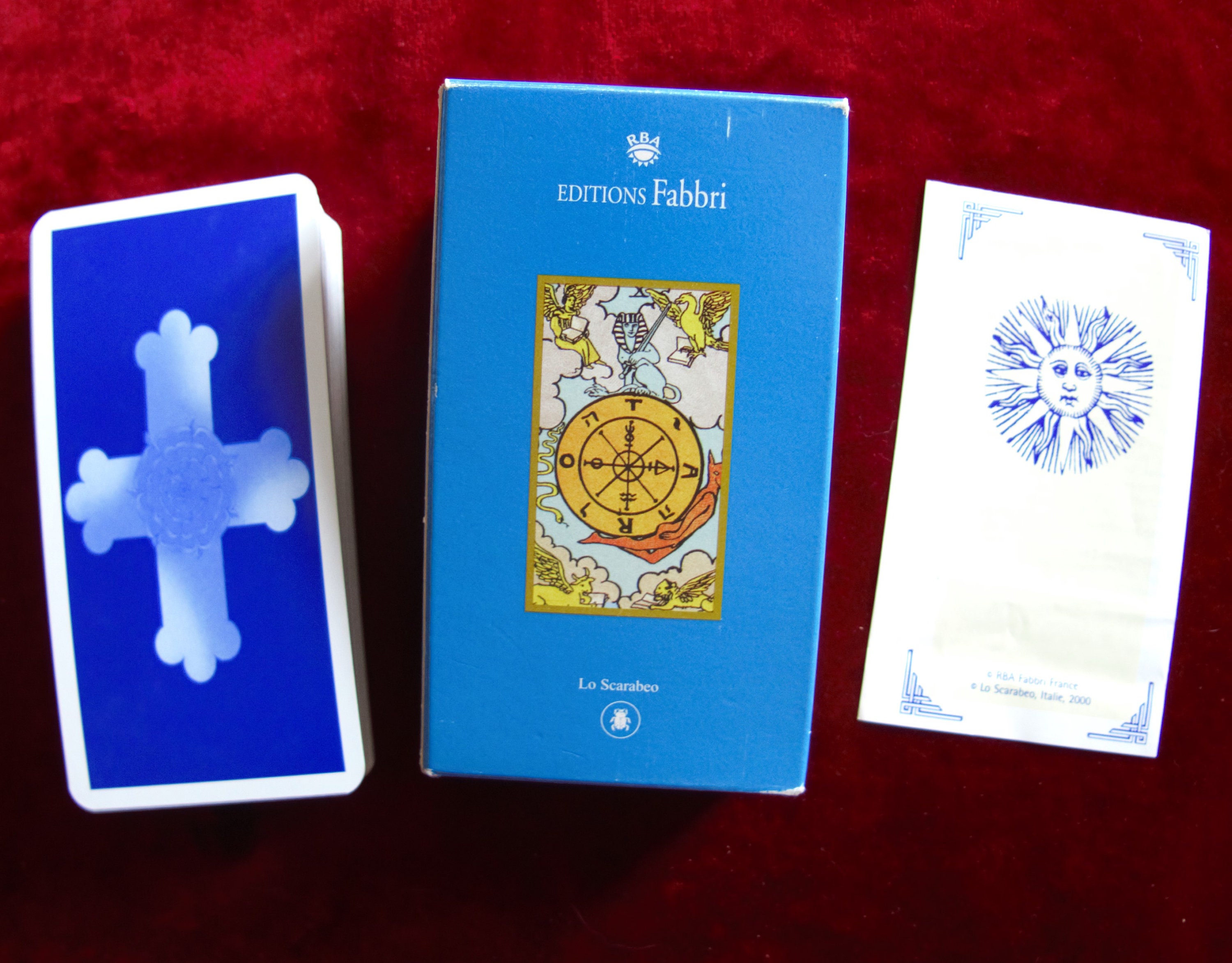 Lot De 5 Jeux De Tarot Fabbri : Visconti, Universel, Classique, Alchimique, Bosch, Neufs