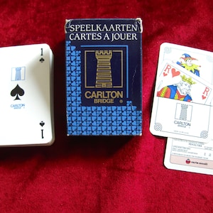 Speelkaarten Carte da gioco Carlton Bridge Mazzo originale di carte