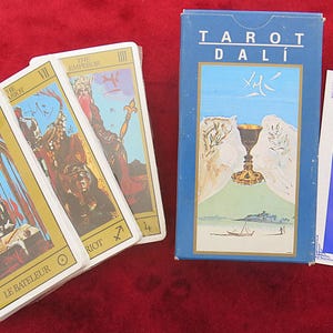 Tarot Dalí – RBA Fabbri / Lo Scarabeo 2000 – Rare & New