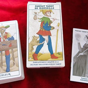 Tarot de Marseille parfait - Jeu de cartes marseillais de style afro-américain - COMME NEUF