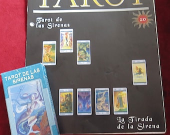 Tarot of the Mermaids + Guide - Ocean Tarot, Siren Tarot, Sea Tarot