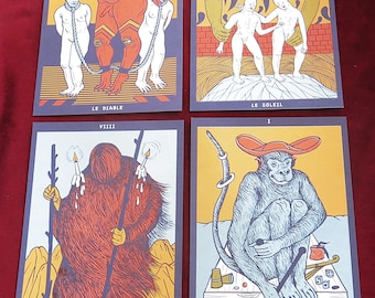Artist Tarot Deck – Céline Guichard – Limited 500 – Graphic & Modern Marseille
