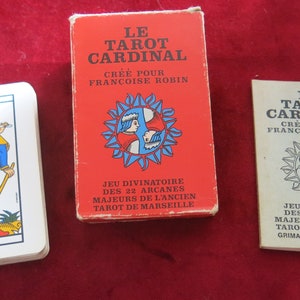 1973 - Le Tarot Cardinal - Grimaud - Françoise Robin - Adivinación - Cartas de Oráculo