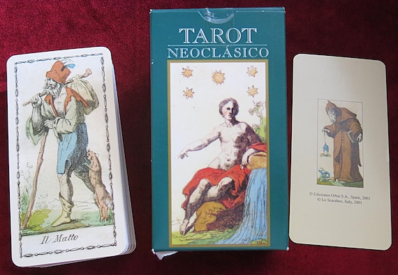 Tarot Neoclassical 2001 - VERY RARE - Tarocchi Neoclassico