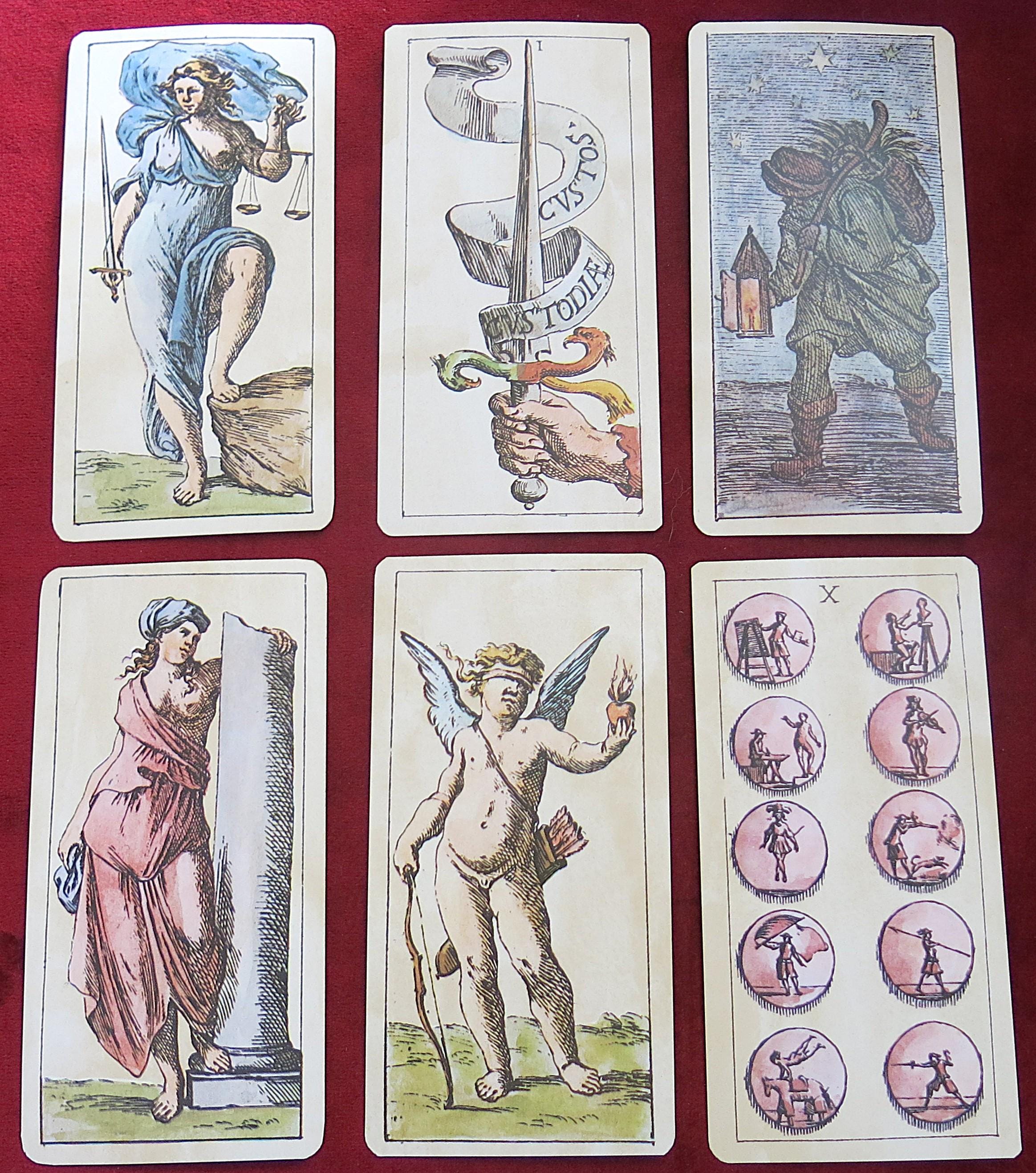 希少❤️Giuseppe Maria Mitelli I Tarocchini print; playing-card | British Museum