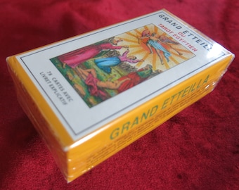 Grand Etteilla Grimaud 80s - NEW & NOT FAKE from France!!! - Hard tarot to get -