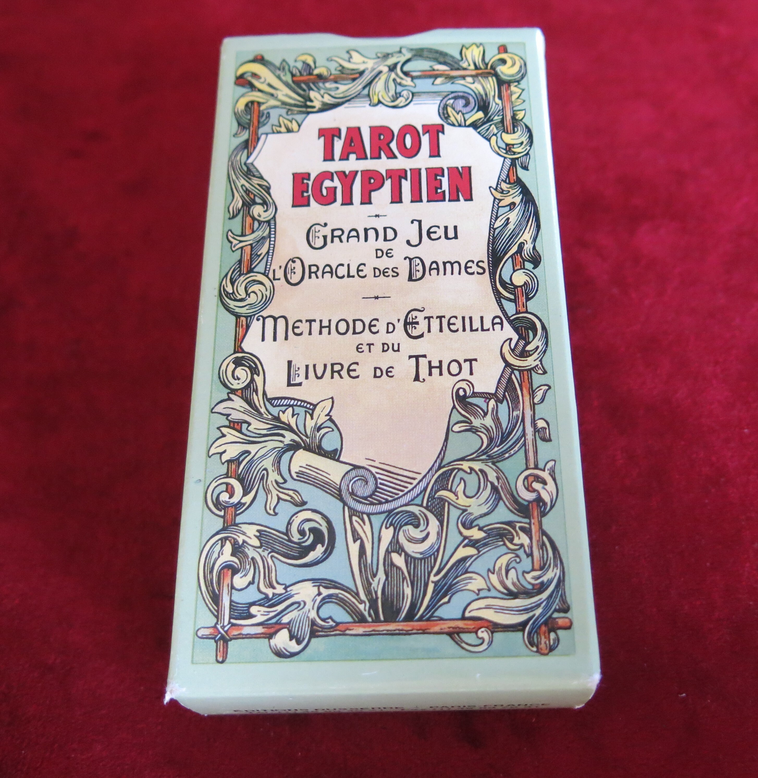 Grand Jeu de Oracle Des Dames 1985 Nouveau Tarot Dusserre Egyptien