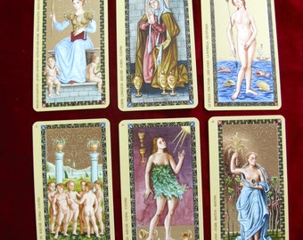 イタリア TAROCCHI DORATI DEGLI ZAR 皇帝の黄金タロット Tarocchi